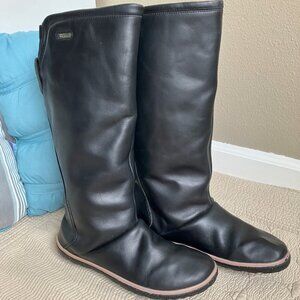 Vivobarefoot Tall Black Winter Boots Sz. 8 / 39EU